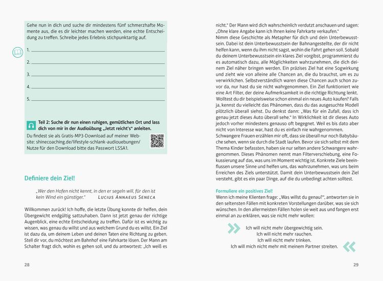 Produktbild: Lifestyle Schlank! Selbstcoaching statt Di&auml;t mit Coaching- und Audio&uuml;bungen.