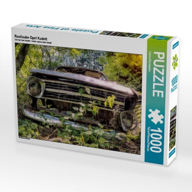 Produktbild: CALVENDO Puzzle Rostlaube Opel Kadett | 1000 Teile Lege-Gr&ouml;&szlig;e 64x48cm Foto-Puzzle f&uuml;r gl&uuml;ckliche Stunden