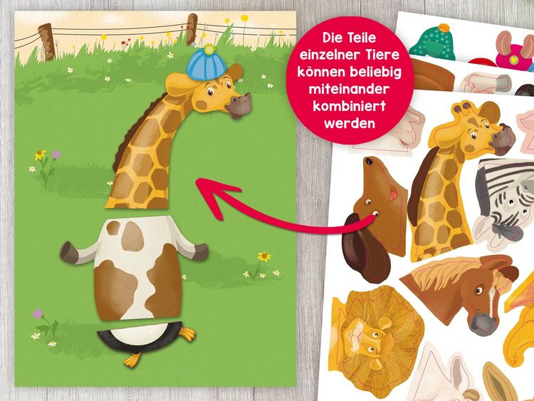 Produktbild: Mein Mix-Max-Stickerheft