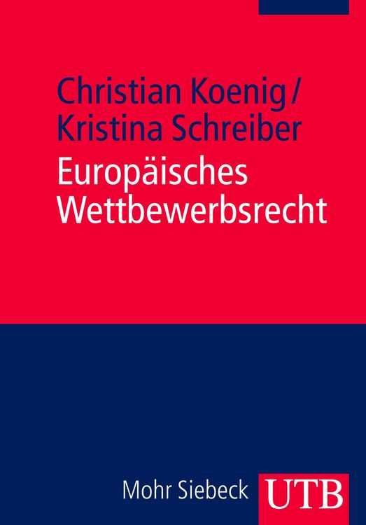 Produktbild: Europ&auml;isches Wettbewerbsrecht