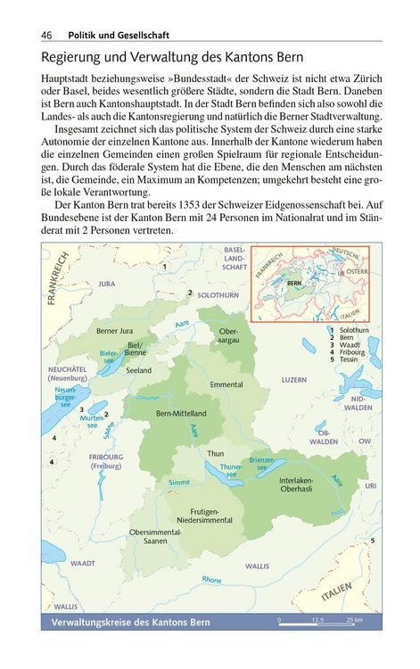 Produktbild: TRESCHER Reisef&uuml;hrer Bern und Berner Oberland