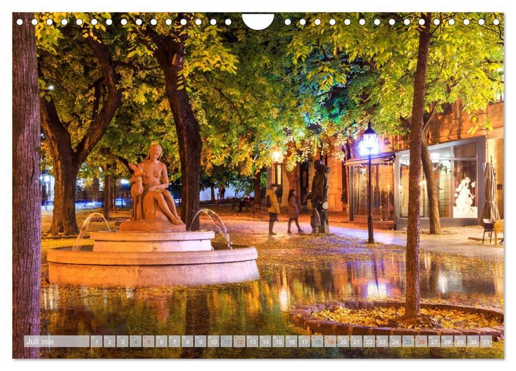 Produktbild: Zauberhaftes Bratislava - Entz&uuml;ckende Hauptstadt der Slowakai an der Donau (Wandkalender 2026 DIN A4 quer), CALVENDO Monatskalender