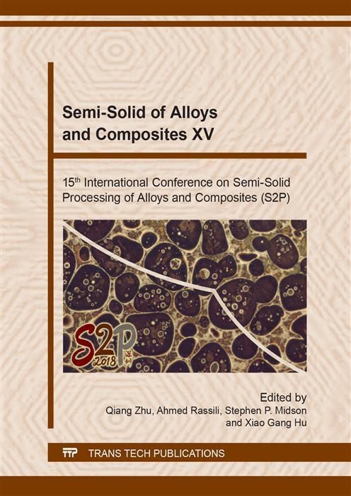 Produktbild: Semi-Solid of Alloys and Composites XV
