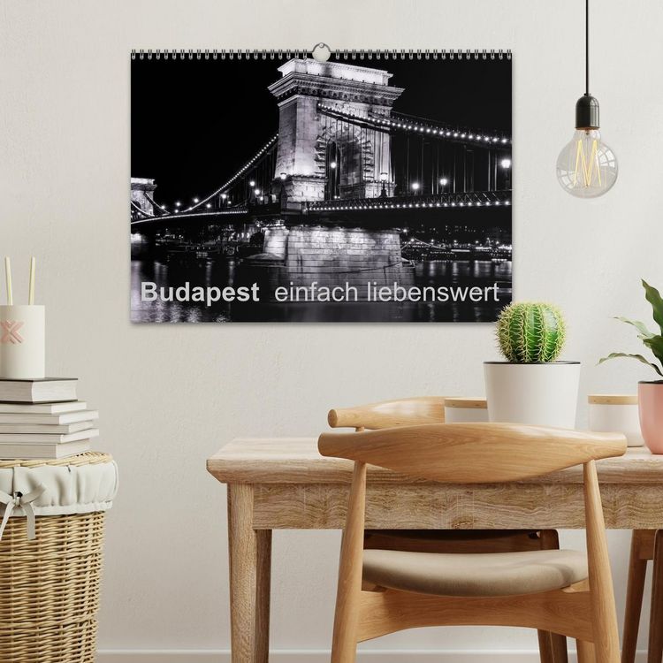 Produktbild: Budapest einfach liebenswert (Wandkalender 2026 DIN A3 quer), CALVENDO Monatskalender