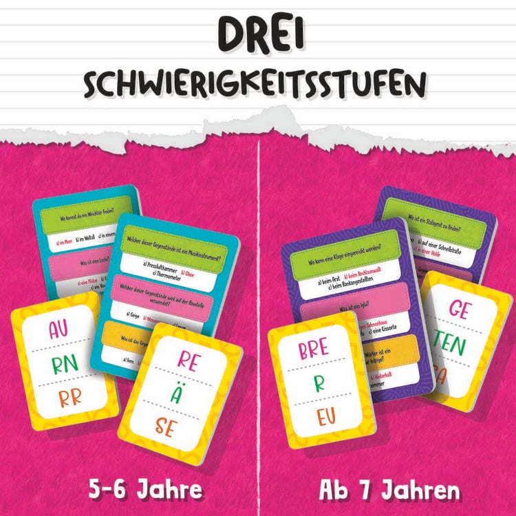 Produktbild: Kleines Genie Talent School - Das Wortschatz-Quiz