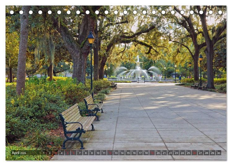 Produktbild: Grand Old South - Die S&uuml;dstaaten der USA (Tischkalender 2026 DIN A5 quer), CALVENDO Monatskalender