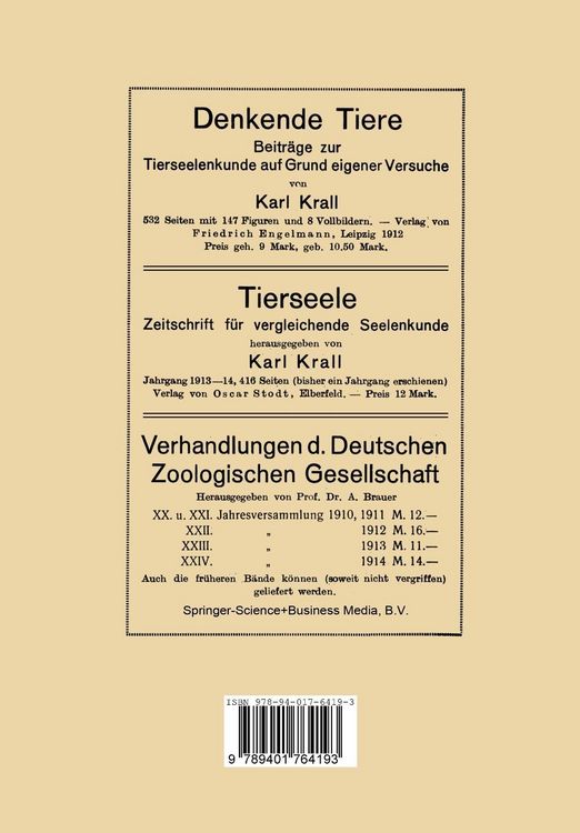 Produktbild: Die Seele des Tieres