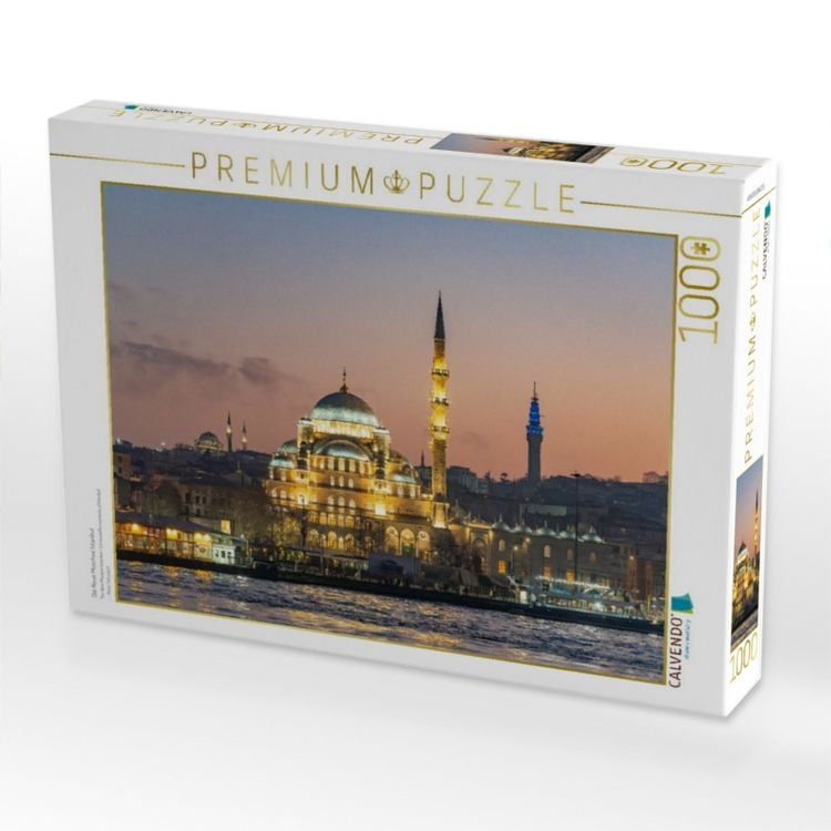 Produktbild: CALVENDO Puzzle Die Neue Moschee Istanbul | 1000 Teile Lege-Gr&ouml;&szlig;e 64x48cm Foto-Puzzle f&uuml;r gl&uuml;ckliche Stunden