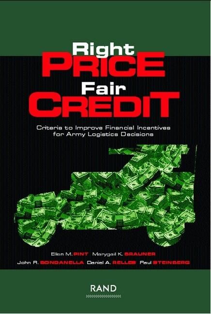 Produktbild: Right Price, Fair Credit