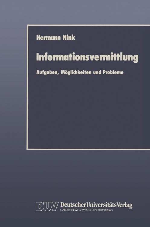 Produktbild: Informationsvermittlung