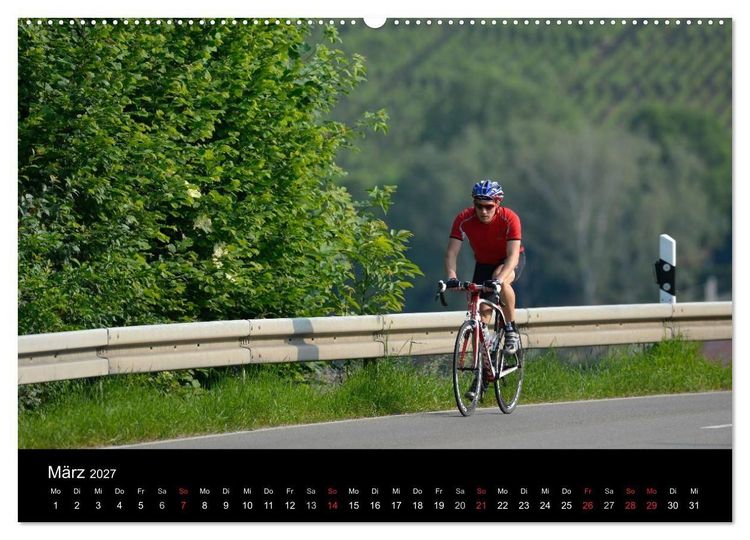 Produktbild: BIKE and FUN (Wandkalender 2027 DIN A2 quer), CALVENDO Monatskalender
