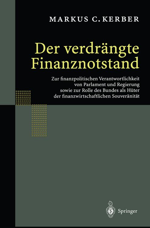 Produktbild: Der verdr&auml;ngte Finanznotstand