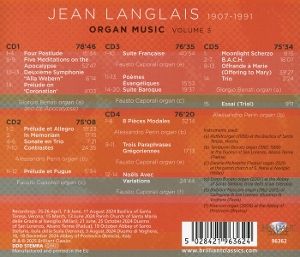 Produktbild: Langlais:Organ Music,Volume 3