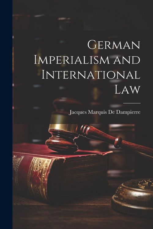 Produktbild: German Imperialism and International Law