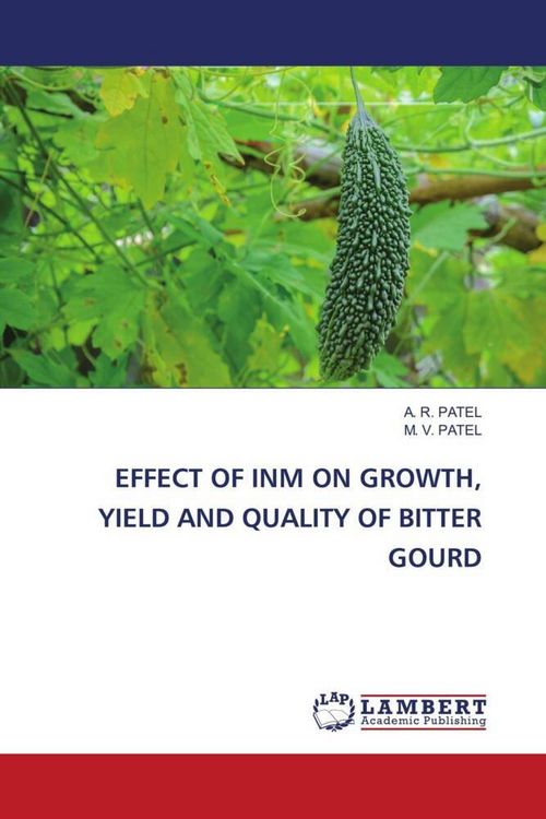 Produktbild: EFFECT OF INM ON GROWTH, YIELD AND QUALITY OF BITTER GOURD