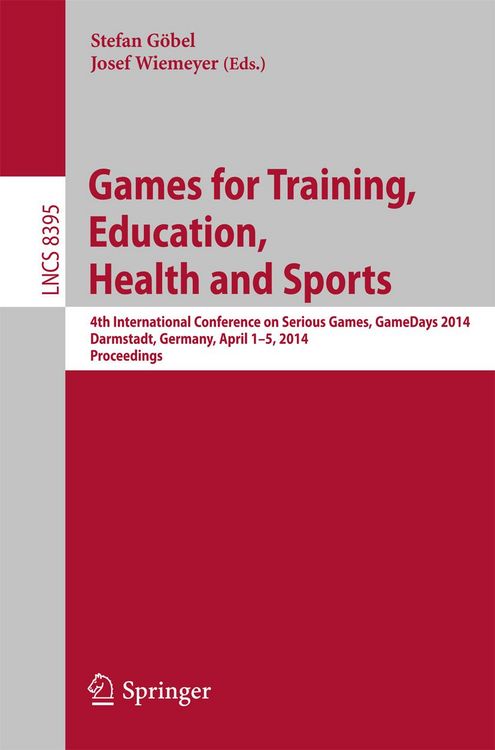 Produktbild: Games for Training, Education, Health and Sports