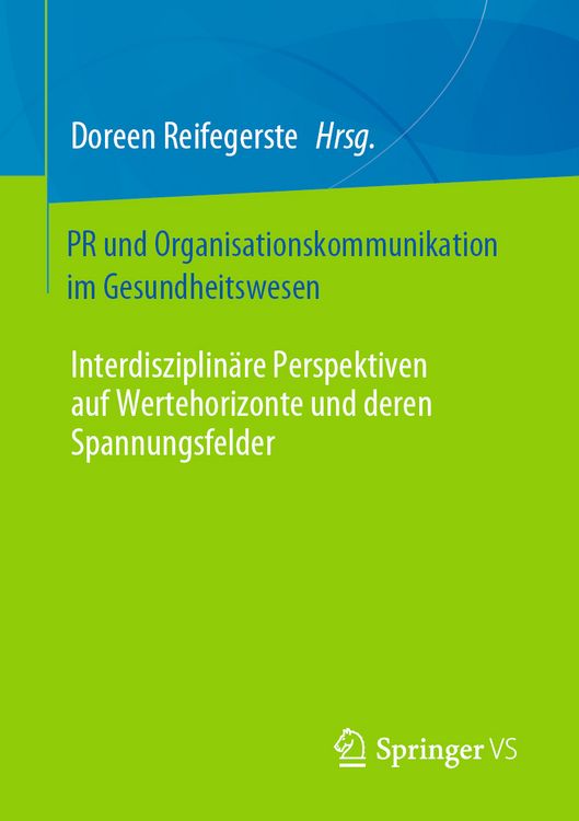 Produktbild: PR und Organisationskommunikation im Gesundheitswesen