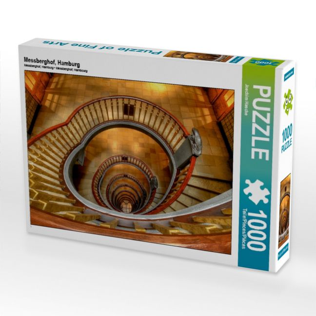 Produktbild: CALVENDO Puzzle Messberghof, Hamburg | 1000 Teile Lege-Gr&ouml;&szlig;e 64x48cm Foto-Puzzle f&uuml;r gl&uuml;ckliche Stunden