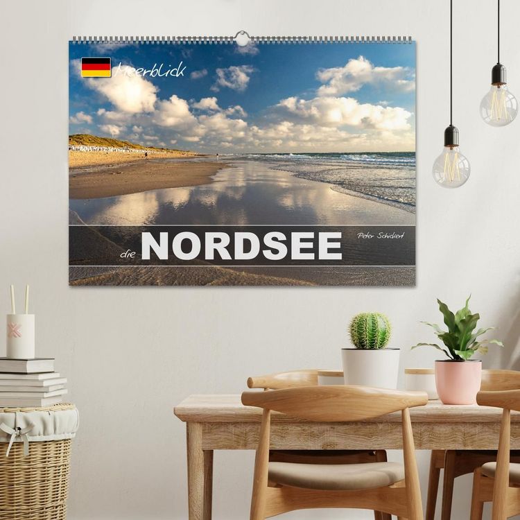 Produktbild: Meerblick - die Nordsee (Wandkalender 2027 DIN A2 quer), CALVENDO Monatskalender