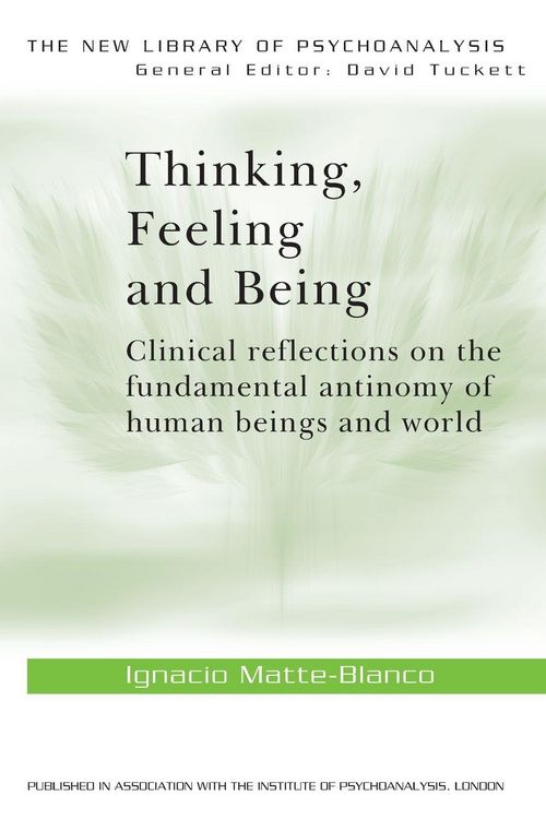 Produktbild: Thinking, Feeling, and Being
