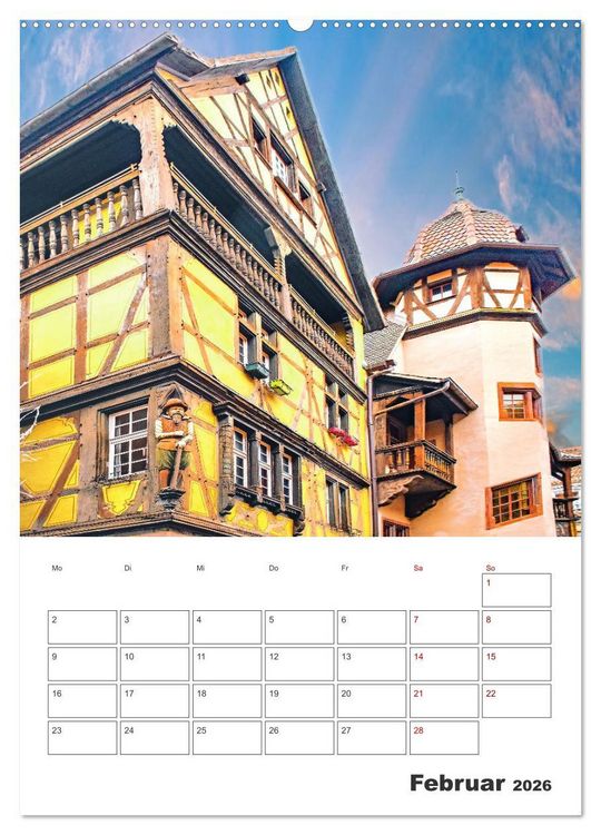 Produktbild: Colmar - Impressionen (Wandkalender 2026 DIN A2 hoch), CALVENDO Monatskalender