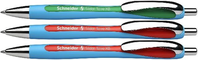 Produktbild: Schneider Kugelschreiber Slider Rave XB, Lehrerkorrekturset