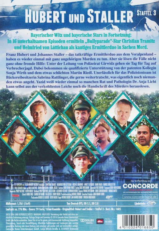 Produktbild: Hubert und Staller - Die komplette 3. Staffel [6 DVDs]