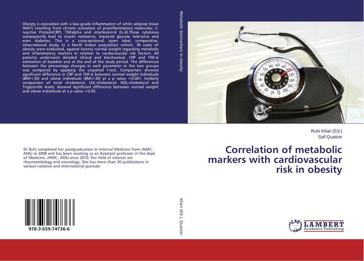 Produktbild: Correlation of metabolic markers with cardiovascular risk in obesity