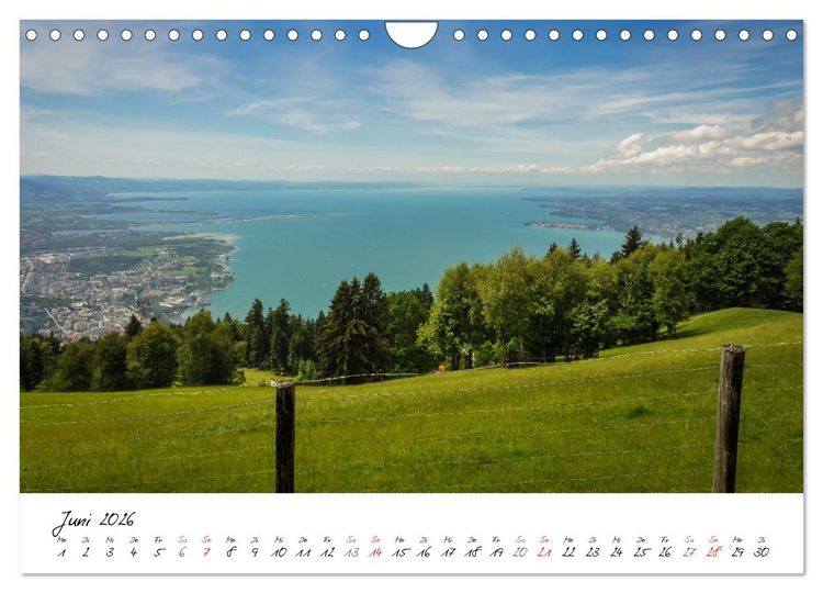 Produktbild: Unterwegs am Bodensee (Wandkalender 2026 DIN A4 quer), CALVENDO Monatskalender