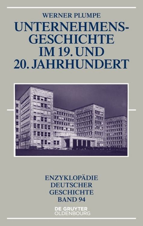 Produktbild: Unternehmensgeschichte im 19. und 20. Jahrhundert