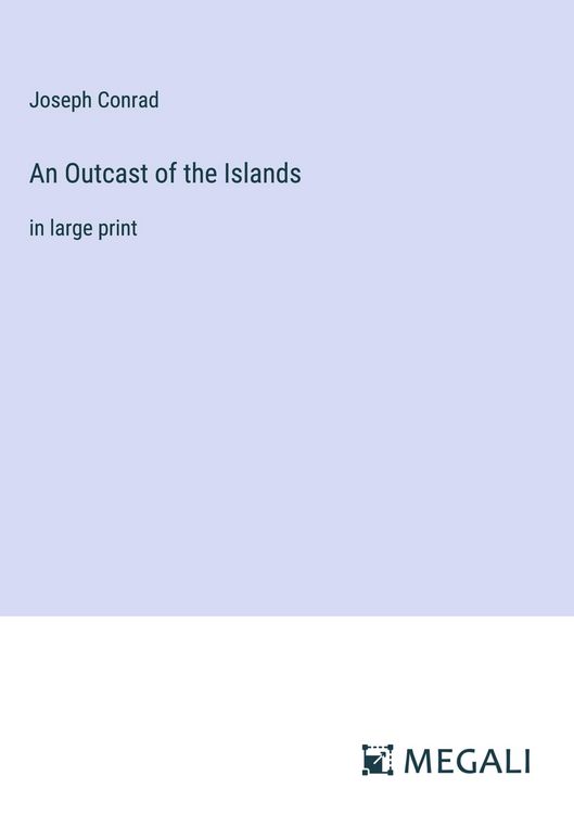 Produktbild: An Outcast of the Islands
