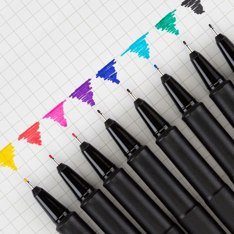 Produktbild: Schneider Fineliner Topliner 967, 6er Set