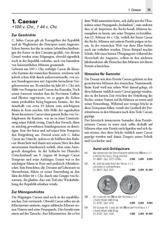 Die Münzen der römischen Kaiserzeit