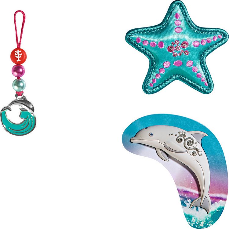 Produktbild: STEP BY STEP&reg; Schulrucksack Zubeh&ouml;rset Magic Mags, Dolphin Lana