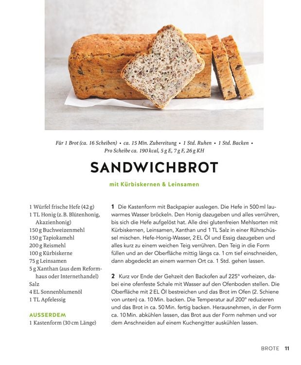 Produktbild: Glutenfrei Backen