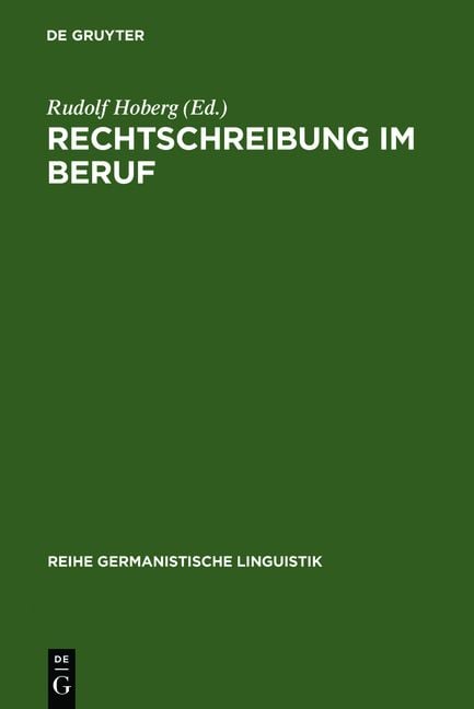 Produktbild: Rechtschreibung im Beruf