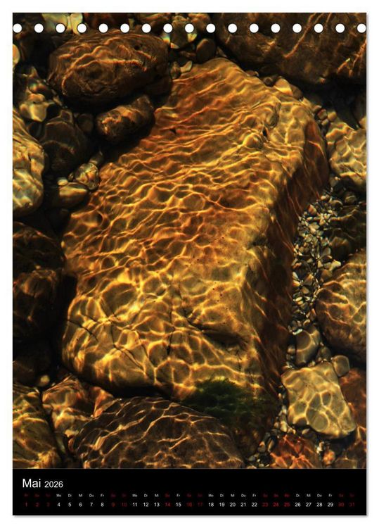 Produktbild: NATUREART - KUNST IN DER NATUR (Tischkalender 2026 DIN A5 hoch), CALVENDO Monatskalender