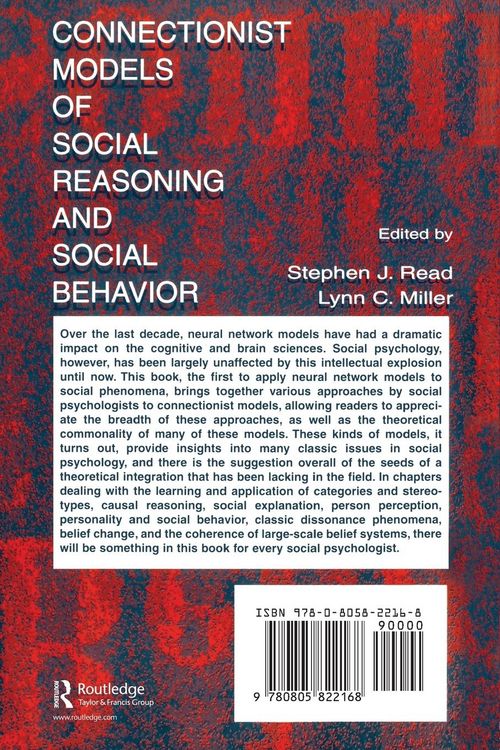 Produktbild: Connectionist Models of Social Reasoning and Social Behavior
