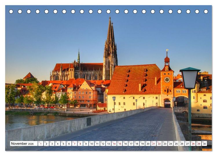 Produktbild: BAYERN, Du bist so sch&ouml;n (Tischkalender 2026 DIN A5 quer), CALVENDO Monatskalender