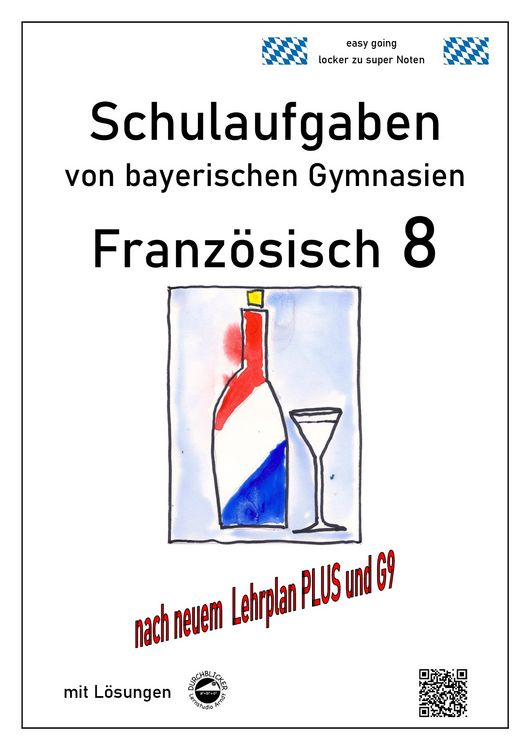 Produktbild: Franz&ouml;sisch 8 (nach D&eacute;couvertes 3) Schulaufgaben (G9, LehrplanPLUS) von bayerischen Gymnasien mit L&ouml;sungen