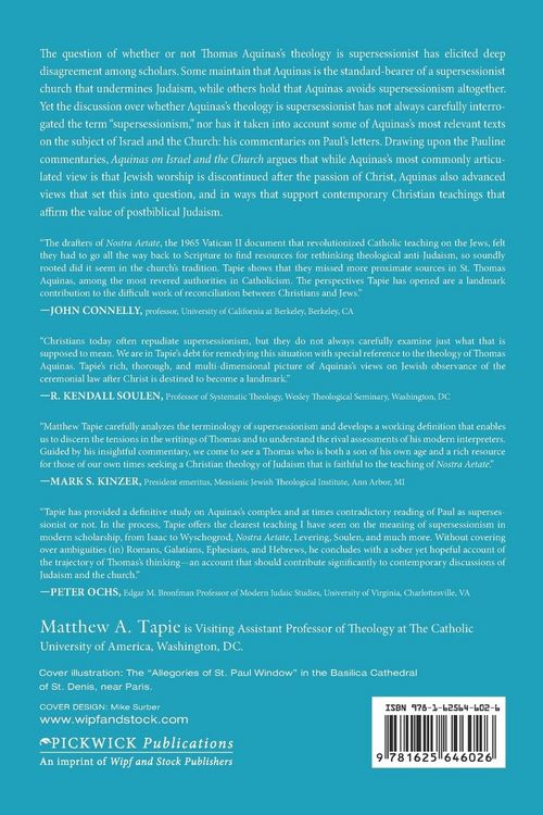 Produktbild: Aquinas on Israel and the Church