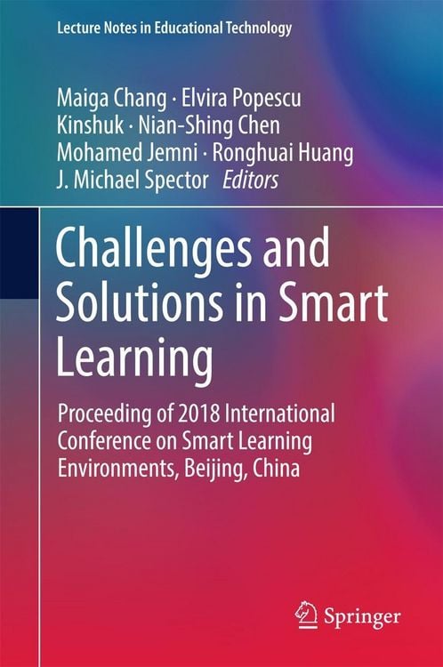 Produktbild: Challenges and Solutions in Smart Learning