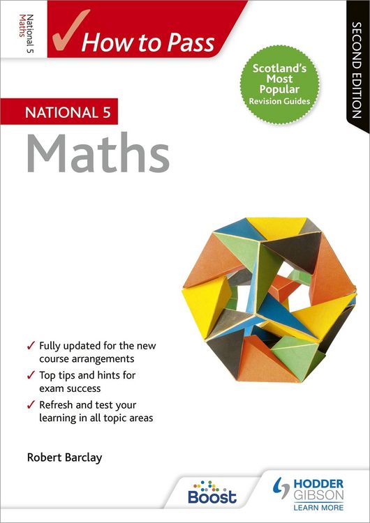 Produktbild: How to Pass National 5 Maths, Second Edition