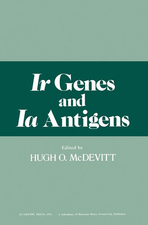 Produktbild: Ir Genes and Ia Antigens