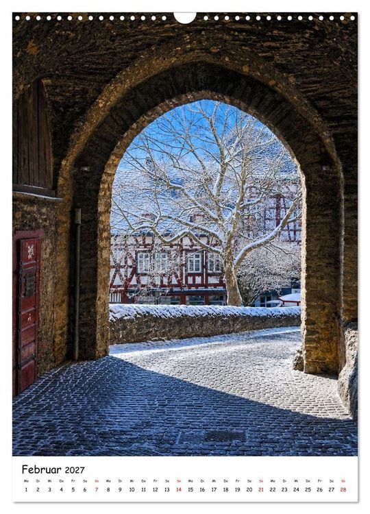 Produktbild: Idstein &ndash; eine Fachwerkidylle (Wandkalender 2027 DIN A3 hoch), CALVENDO Monatskalender