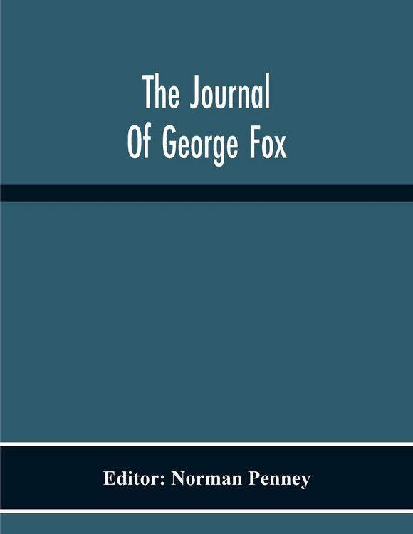 Produktbild: The Journal Of George Fox