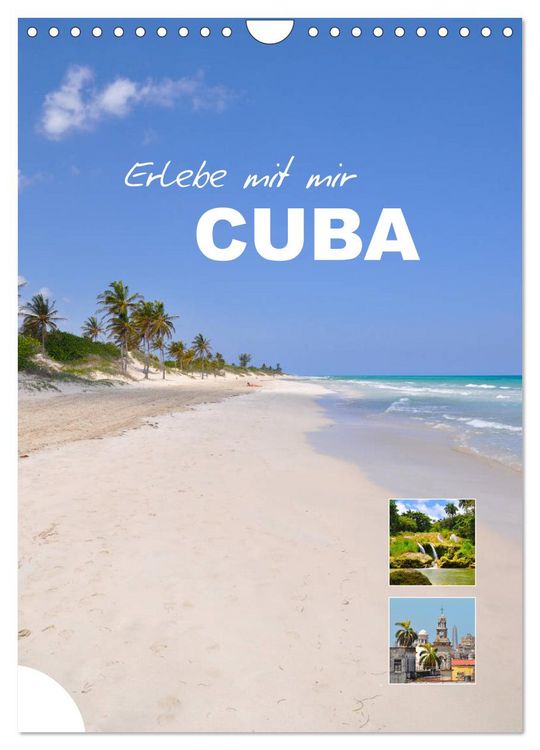 Produktbild: Erlebe mit mir Cuba (Wandkalender 2026 DIN A4 hoch), CALVENDO Monatskalender