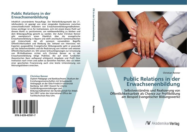 Produktbild: Public Relations in der Erwachsenenbildung