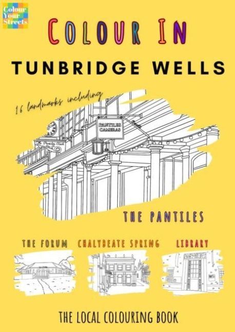 Produktbild: Tunbridge Wells Colouring Book (A4)