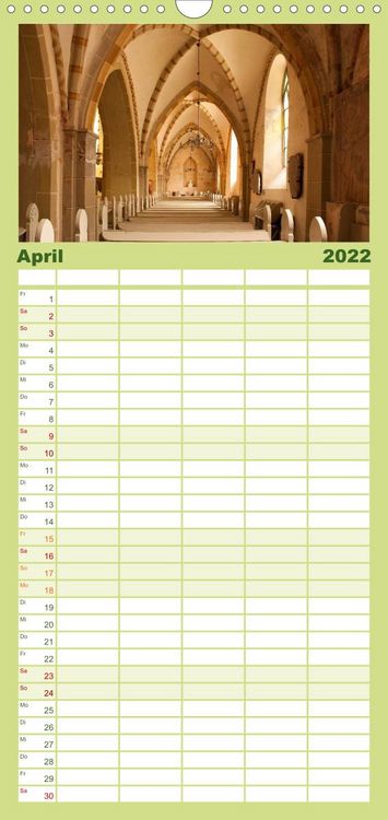 Produktbild: Familienplaner Lettland - Streifz&uuml;ge durch das mittlere Baltikum (Wandkalender 2022 , 21 cm x 45 cm, hoch)